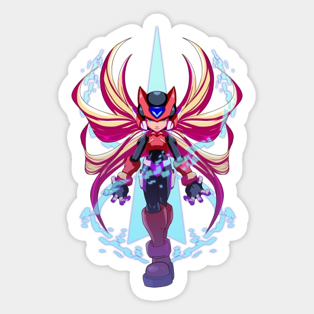 Megaman Zero Sticker by DoubleZero_24